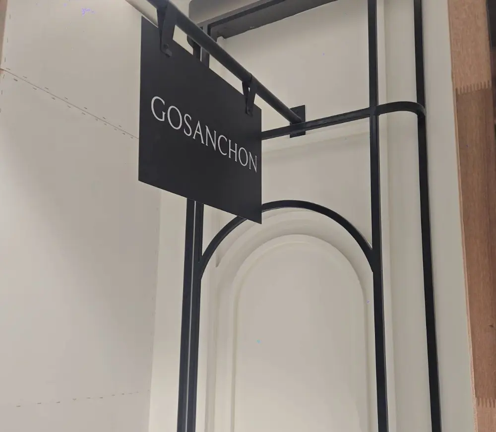 GOSANCHON — entrance sign